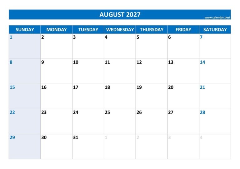 Key US Economic Events and Forecasts for August 2027 23 2027 august calendar