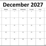 December 2027 calendar b17 1