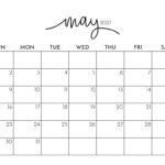 Printable May 2027 Calendar Style 1 1024x791 1