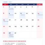 august 2027 global public holidays calendar
