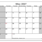 calendar may 2027 india ss