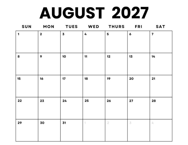 Your Complete August 2027 Calendar Overview and Important Dates 1 il fullxfull.6794577922 18sw