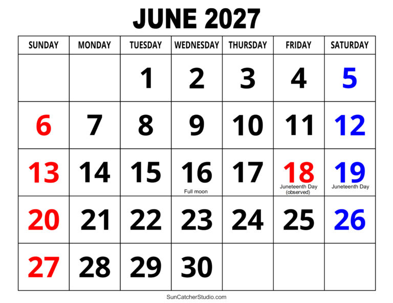 large print june 2027 calendar fefeff fefefe 2