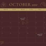 october 2027 personal calendar 0